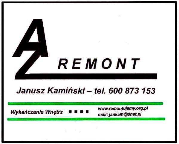 REMONT A-Z JANUSZ KAMIŃSKI-logo