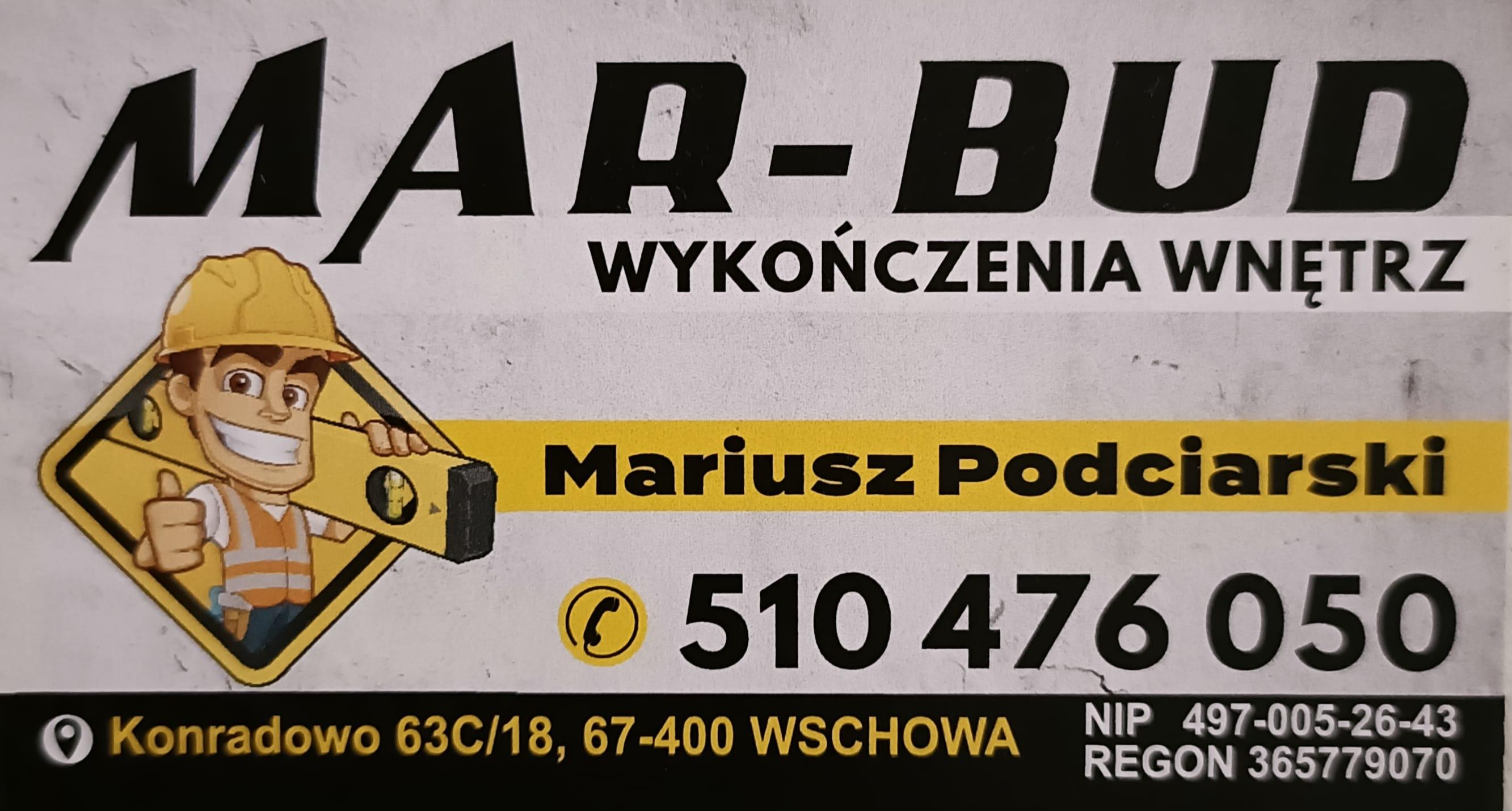 "MAR-BUD"MARIUSZ PODCIARSKI-logo